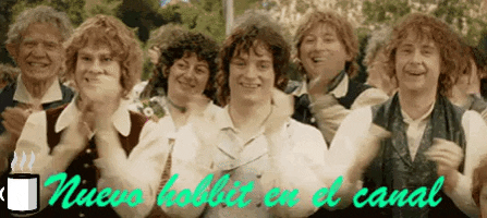 RamuhPlayer giphygifmaker giphyattribution merry hobbit GIF