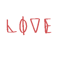 Spykitten love gif aesthetic calligraphy Sticker