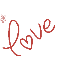 Illustration Love Sticker