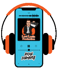 LeviLesinProductions music musician production now playing Sticker