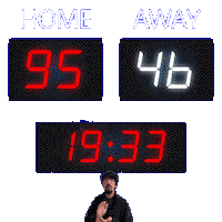 46 Away Sticker