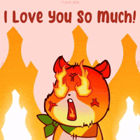 I Love You Rage GIF by SoyandMochi