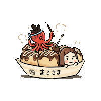 Takoyaki たこ焼き Sticker