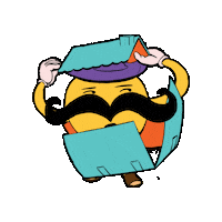 Happy Art Sticker by Choorma Studio