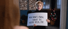 don't even have to vote for me kate mckinnon GIF by Saturday Night Live