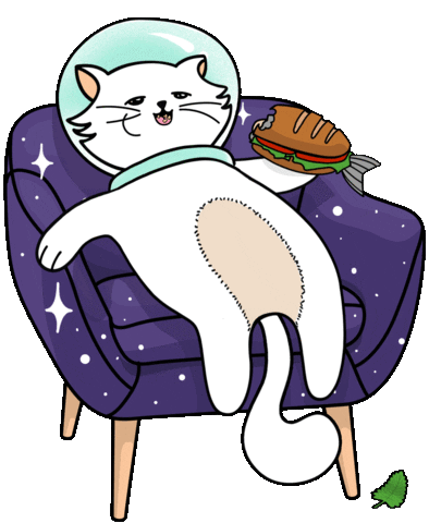 Cat Food Sticker by CatPaw.cl