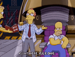 homer simpson book GIF