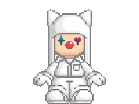 Jack In The Box Pixel Sticker