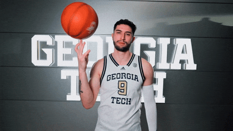 Georgia Tech Basketball GIF by Georgia Tech Yellow Jackets