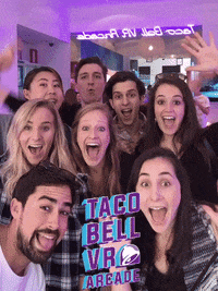 vrarcade GIF by Taco Bell VR Arcade