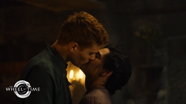 Kissing Wheel Of Time GIF by Amazon Prime Video