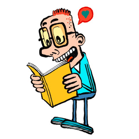 Book Love Sticker