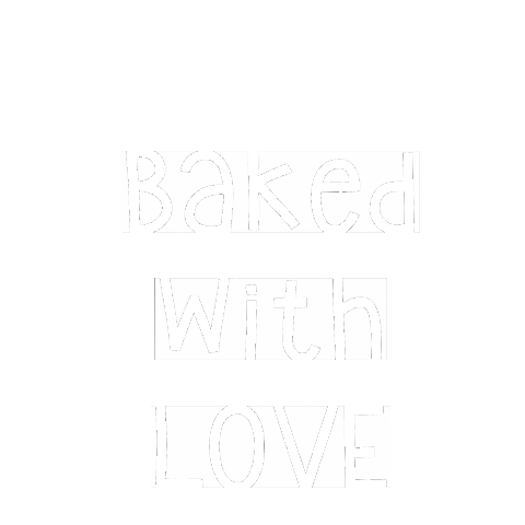 TheCookieStudio love bake baked with love Sticker