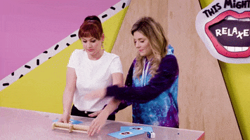 rolling grace helbig GIF by This Might Get