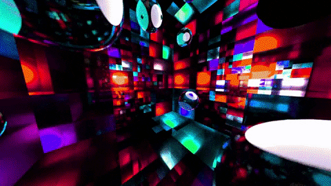 iamswitch giphyupload loop rainbow psychedelic GIF