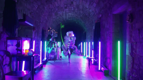 Sassy Christmas GIF by National Theatre of Scotland