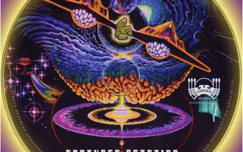paullonden giphyupload album cover hawkwind captured rotation GIF