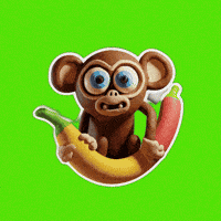 Hungry Monkey GIF