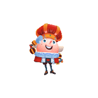 king of hearts valentines Sticker by Candy Crush