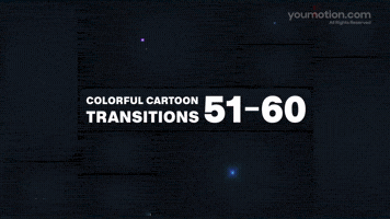 Animated Colorful Cartoon Transitions 51 60