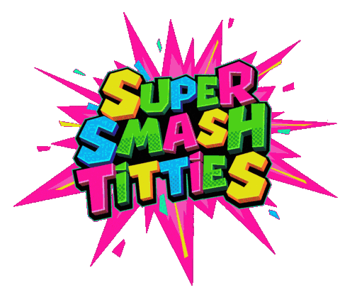 Supersmashtitties giphyupload burly nerdlesque supersmashtitties Sticker