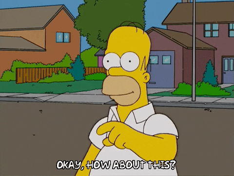 homer simpson bad idea GIF