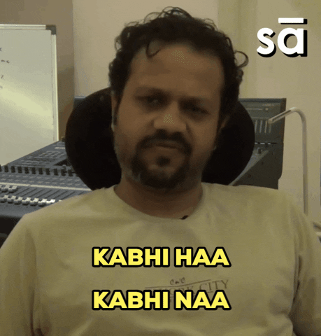Confused Beard GIF by SudeepAudio