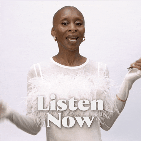 Listen Press Play GIF by Cynthia Erivo