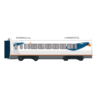 Travel Train Sticker by Amtrak