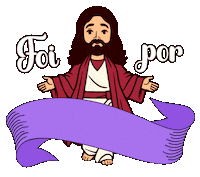 Ele Vive Jesus Sticker by Bel Diniz