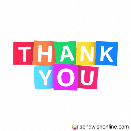 Thank You So Much GIF by sendwishonline.com