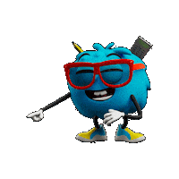 TheBlahs laughing pointing ha ha ha cool school Sticker