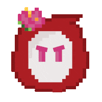 Angry Pixel Sticker by BigBrains