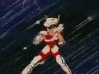 caballeros del zodiaco tele GIF