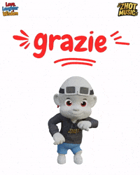 Italian Thank You GIF by Zhot Music