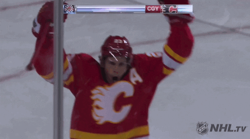 Happy Ice Hockey GIF by NHL