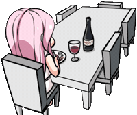 Dinner Eating Sticker by Jin