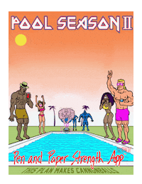 Pool Party Summer Sticker by Sorinex