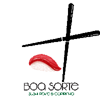 BoaSorte sushi salmon tuna calabria Sticker