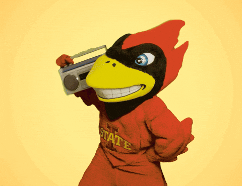 Iowa State Celebration GIF by Iowa State University Foundation