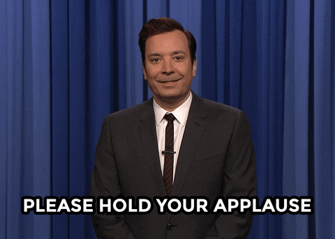Jimmy Fallon Applause GIF by The Tonight Show Starring Jimmy Fallon
