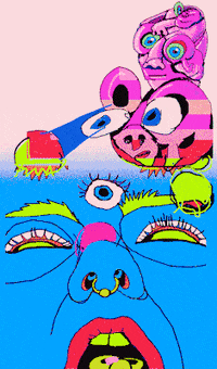 modern art loop GIF by Dax Norman