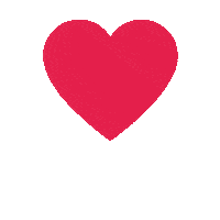 19Ideas heart smile loop recycling Sticker