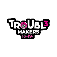 Zoo908 Troublemakers Sticker by zooradio