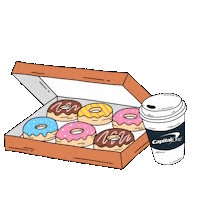 hungry coffee Sticker by Capital One