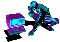 Man Technology Sticker by badblueprints