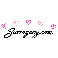 Heart Pink Sticker by Surrogacy.com