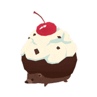 Hedgehog Forester Sticker