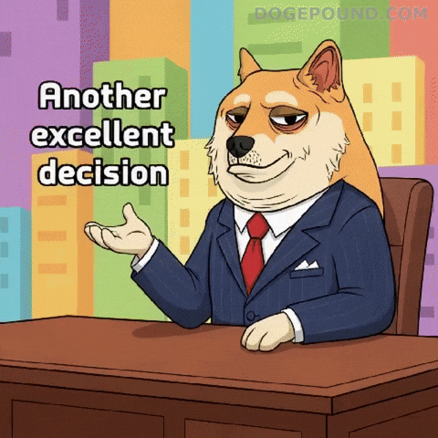Gesturing Well Done GIF by Doge Pound