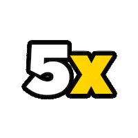 5X Sticker by Speed Society